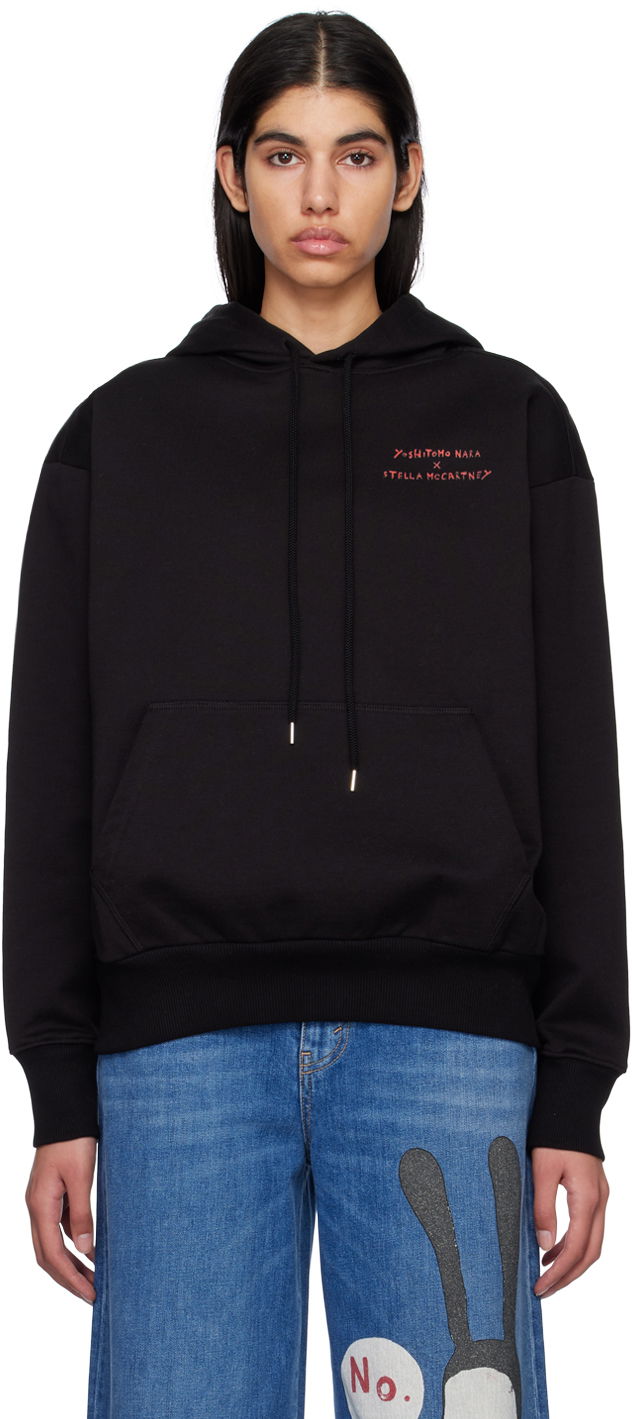 Mikina Stella McCartney Printed Twins II Hoodie Čierna | 6018463SNP43, 0