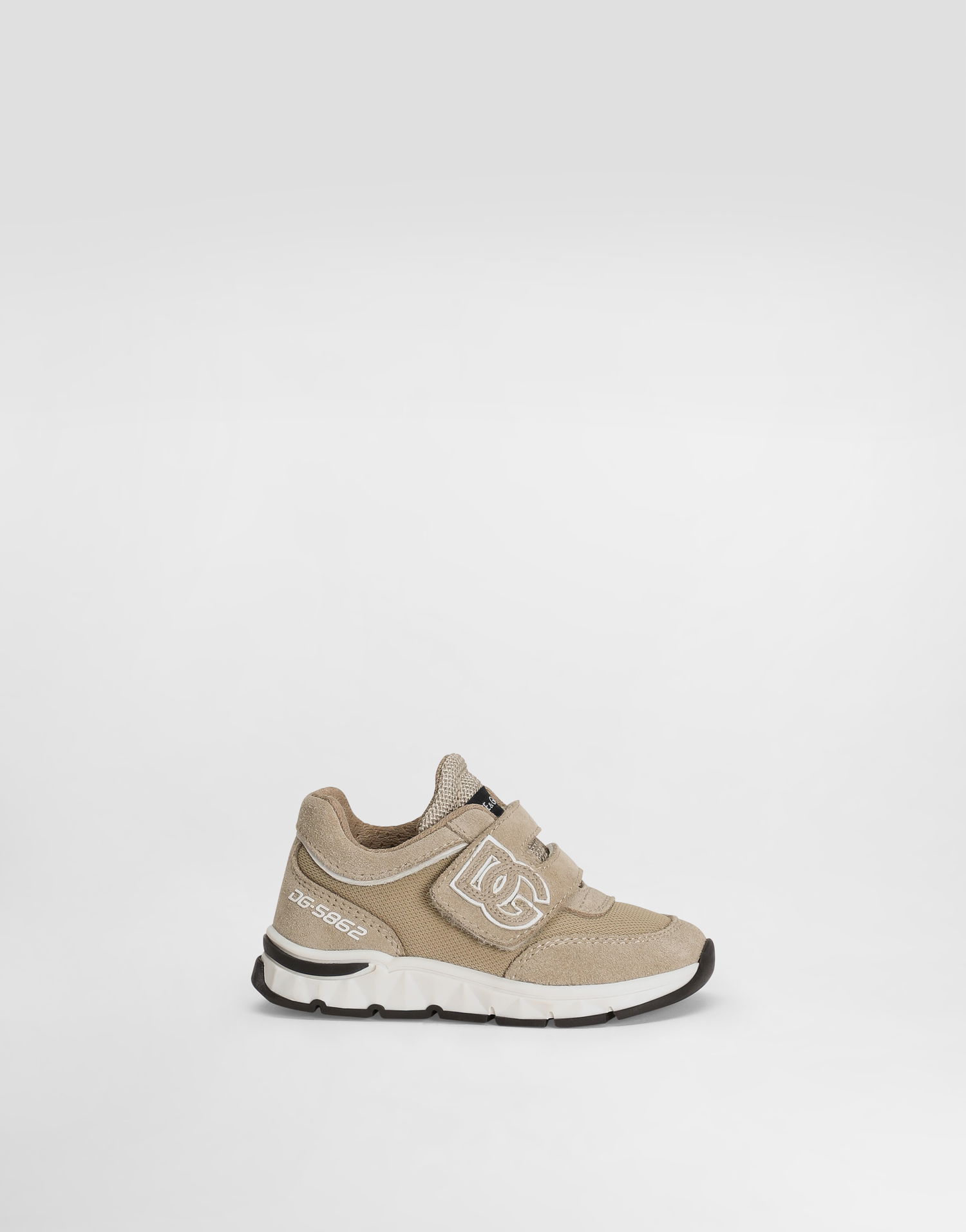 Doplnky Dolce & Gabbana Dolce & Gabbana DG Running Mesh and Split Leather First Steps (19-26) Béžová | DN0199AA9548B183, 0