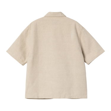 Košeľa Carhartt WIP Carhartt WIP Michigan Short Sleeve Shirt Béžová | I035573_6, 1