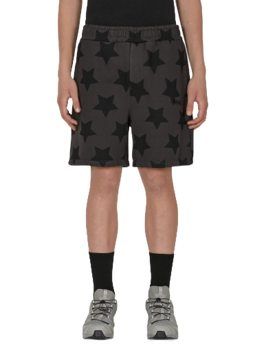 Šortky Awake NY Star Printed Sweatshorts Čierna | AWK-SP22-SH001 CHARCOALBLACK