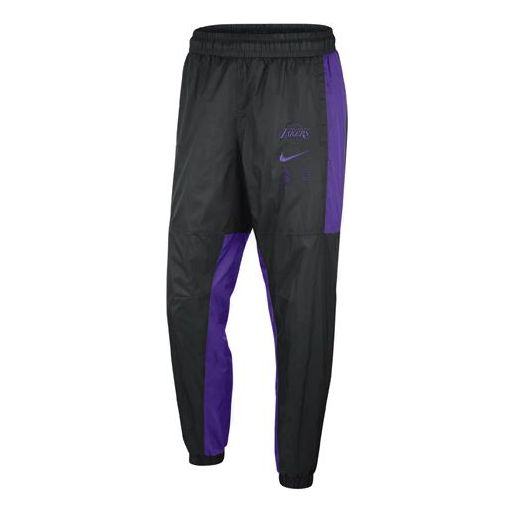 Tepláky Nike NBA Los Angeles Lakers Courtside Woven Pants Fialová | CN0206-010
