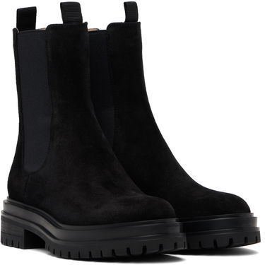 Tenisky a topánky Gianvito Rossi Suede Chelsea Boots Čierna | G73462-20GOM-SUE, 3