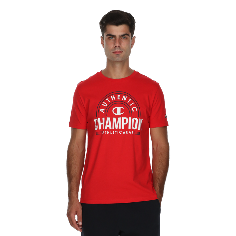 Tričko Champion Crewneck T-Shirt Červená | 222088-RS001