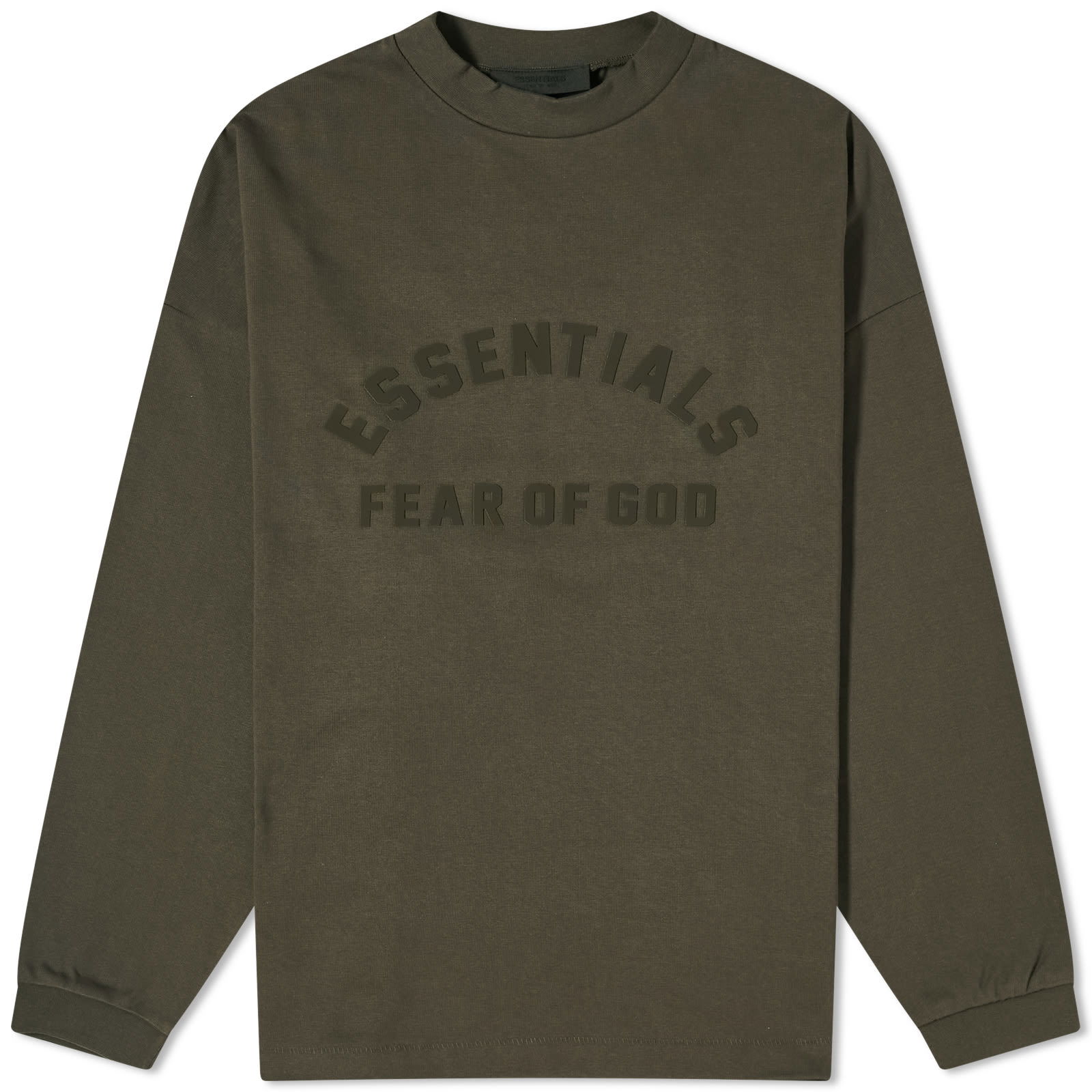 ESSENTIALS Long Sleeve Printed T-Shirt