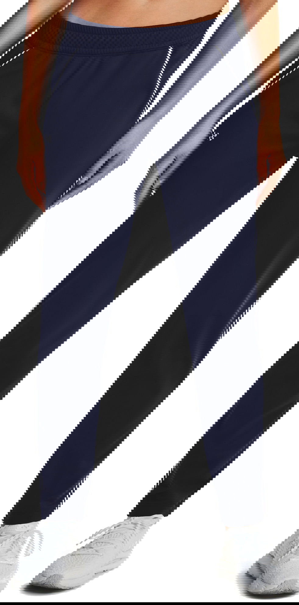 Tepláky Under Armour Tricot Track Pants with Side Stripe Navy | 1361094-410, 0