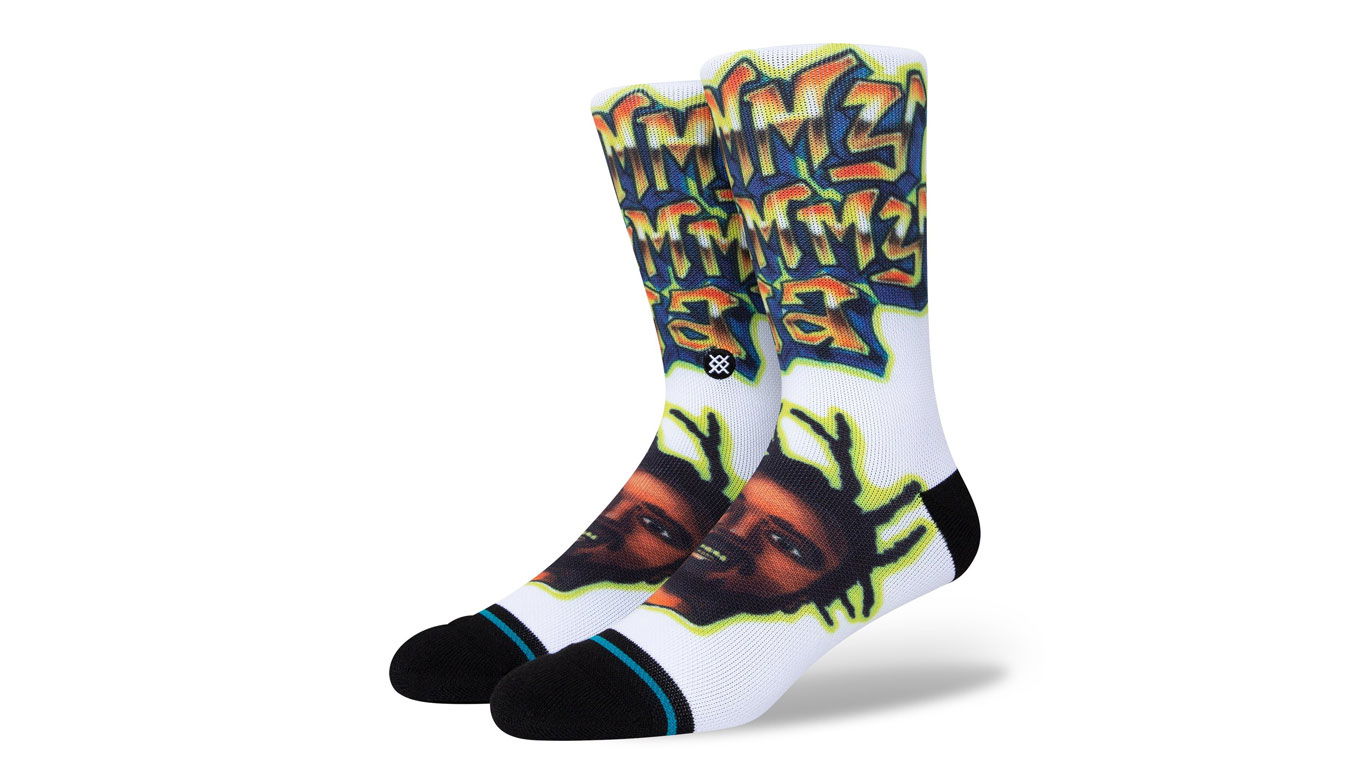 Ponožky Stance ODB Shimmy Shimmy Ya Biela | A555C21SGI-WHT, 1