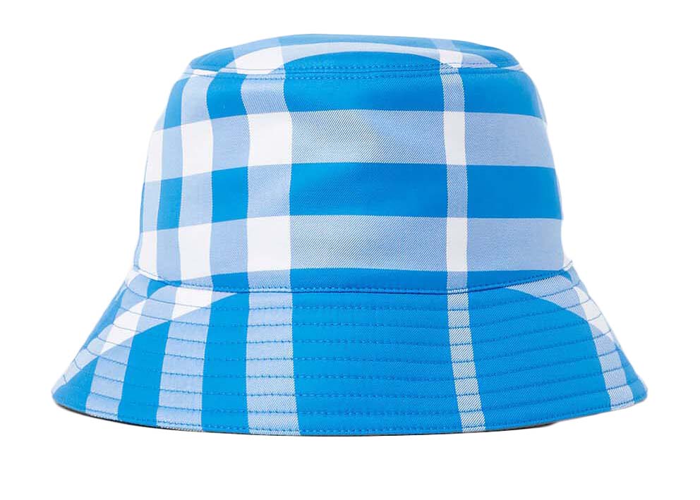 Klobúk Burberry Check Baseball Cap Modrá | 8069368, 0