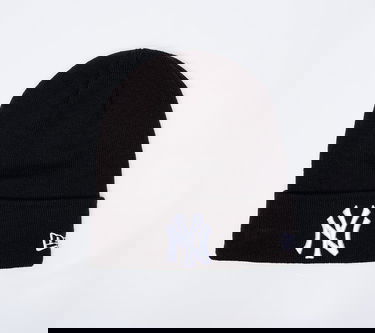 Kulicha New Era MLB Essential Cuff Knit Beanie NY Čierna | 12122728, 0