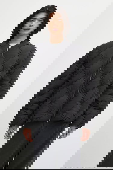 Prešívaná bunda Represent Clo Diamond Quilted Pillow Puffer Bomber Jacket Čierna | MLM100124, 0