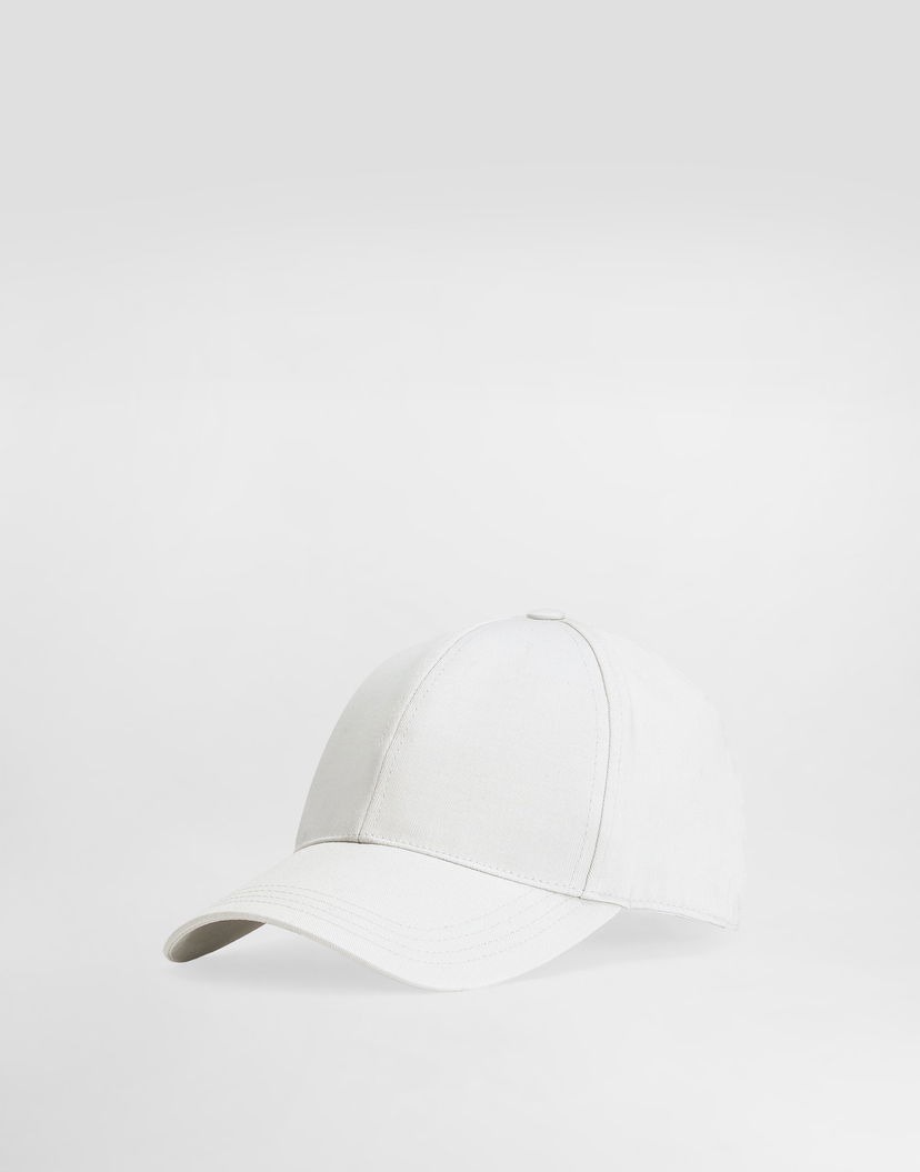 Šiltovka Dolce & Gabbana Dolce & Gabbana Gabardine Baseball Cap Biela | GH590AFUFL3N4534