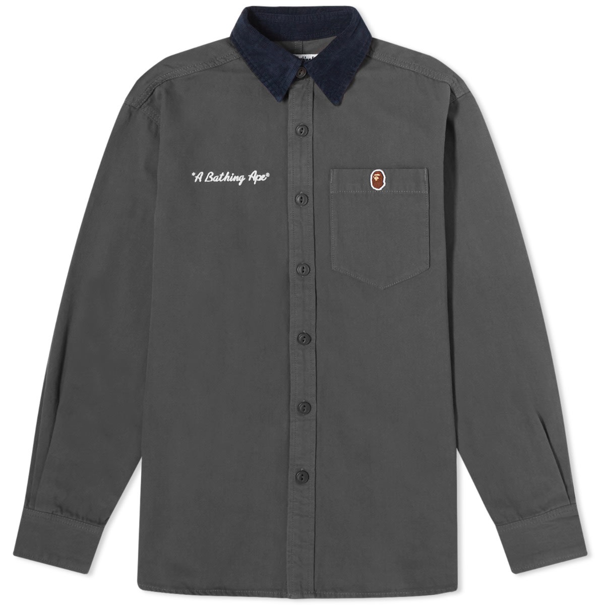 Logo Work Shirt Charcoal