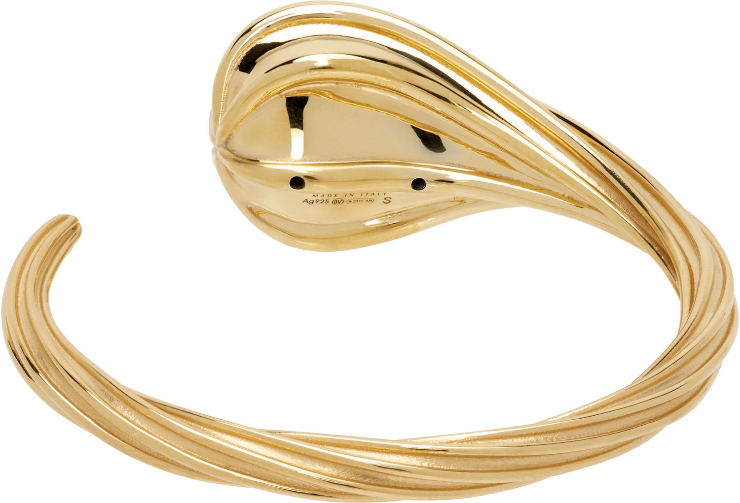 Náramok Bottega Veneta Bottega Veneta Gold Drop Cuff Bracelet Žltá | 838149 VAHU0, 1