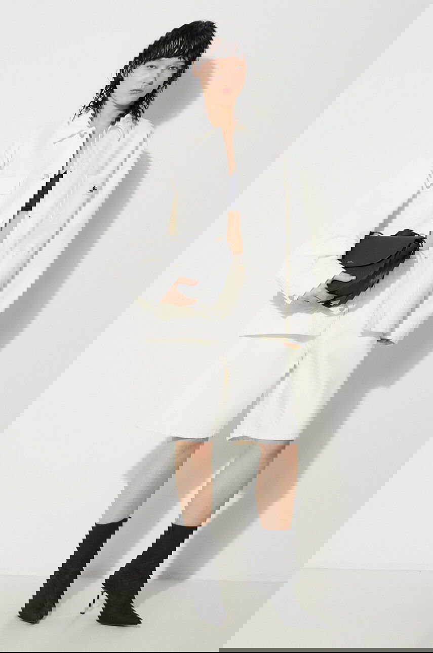 Bunda Carhartt WIP OG Michigan Coat Oversize Denim Jacket Biela | I031570.0DJ02, 1