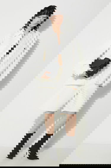 Bunda Carhartt WIP OG Michigan Coat Oversize Denim Jacket Biela | I031570.0DJ02, 1