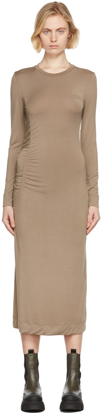 GANNI Software Bodycon Midi Dress