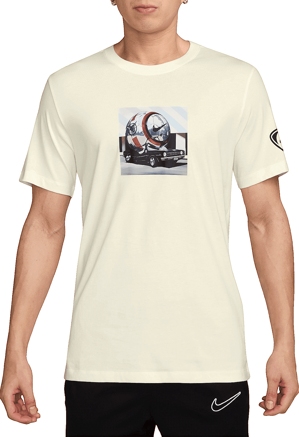 Tričko Nike Total 90 T-Shirt Biela | hv1709-133, 0