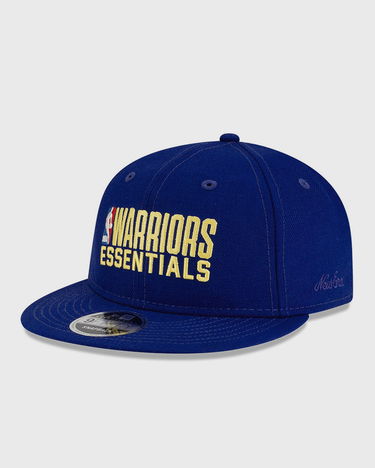 Šiltovka New Era Fear of God X GOLDEN STATE WARRIORS Essentials Retro Crown Flat Snapback Cap Modrá | 60792608, 1