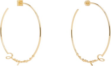 Náušnice Jacquemus Le Papier 'Les Creoles ' Earrings Béžová | 22H223JW328-5845, 1