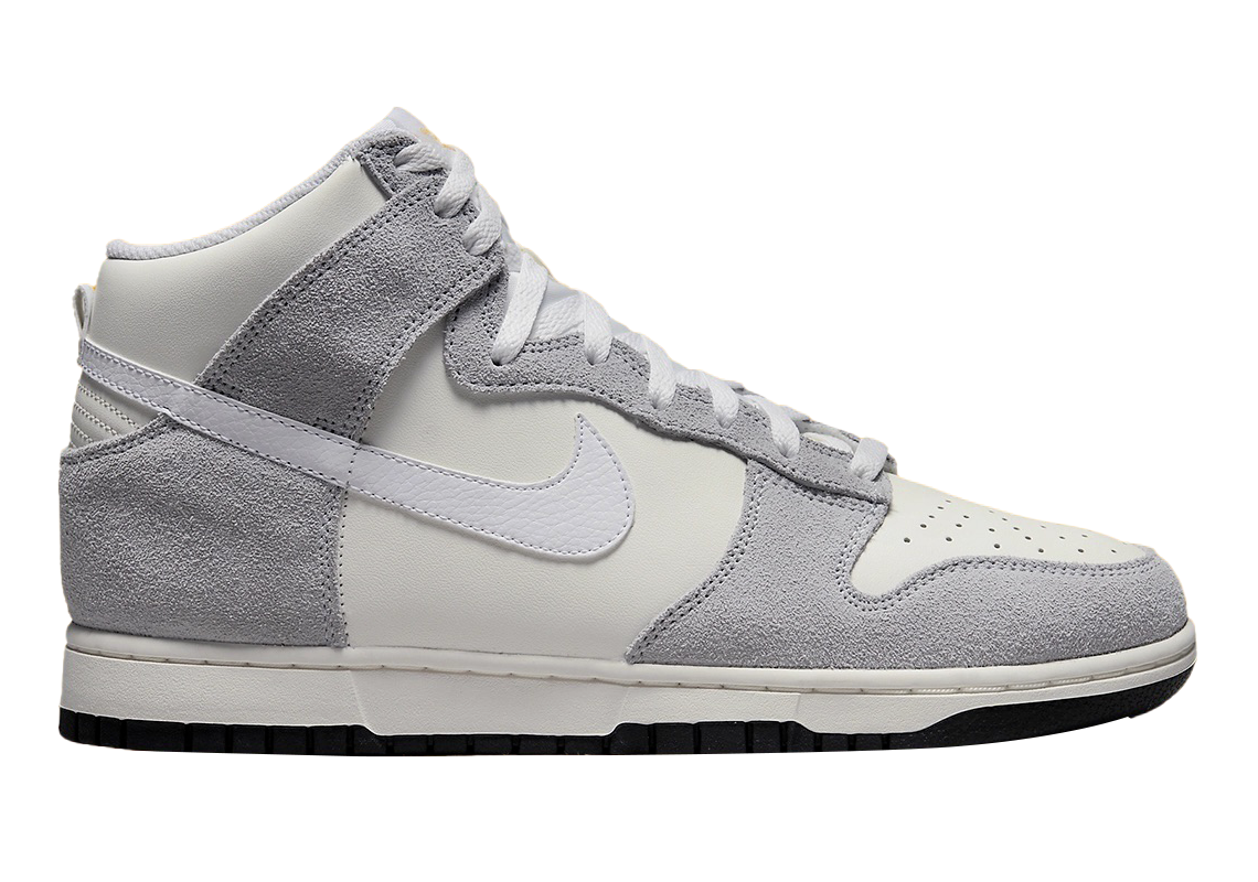 Dunk High "Grey White"