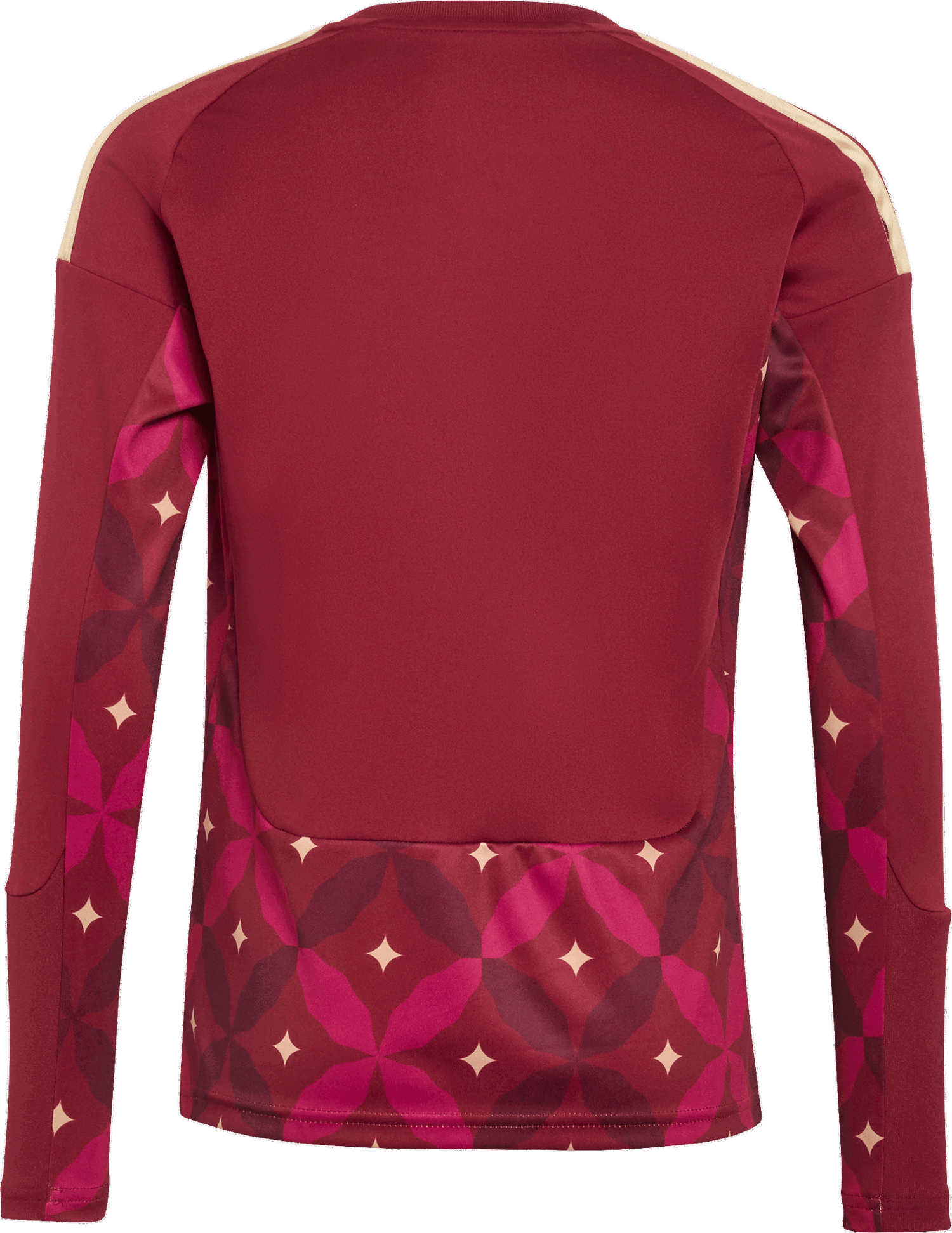 Dres adidas Performance Italy Home Goalkeeper Long Sleeve Top with Graphic Detail Vínová | JY7653, 1