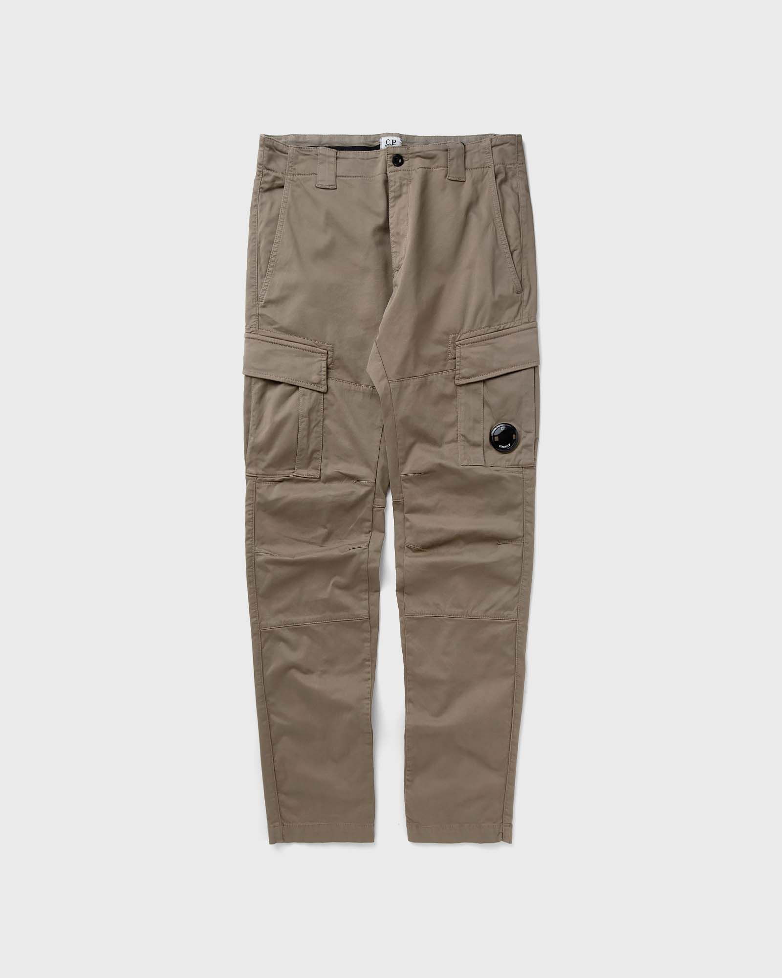 STRETCH SATEEN ERGONOMIC LENS DOUBLE CARGO PANTS