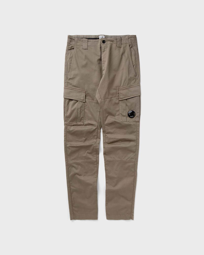 Cargo nohavice C.P. Company STRETCH SATEEN ERGONOMIC LENS DOUBLE CARGO PANTS Hnedá | 17CMPA186A005529G-359