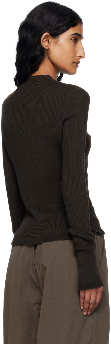 Sveter Cecilie Bahnsen Cecilie Bahnsen Bessie Knit Cardigan Hnedá | 2.25KNI52004 BESSIE CARDIGAN, 2