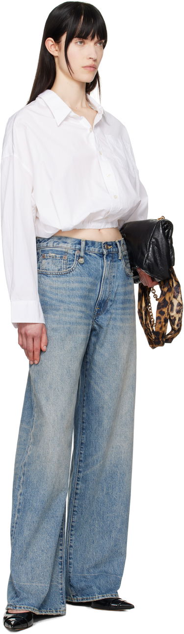 Džínsy R13 R13 D'Arcy Loose Jeans Modrá | R13WD038-D149E, 3
