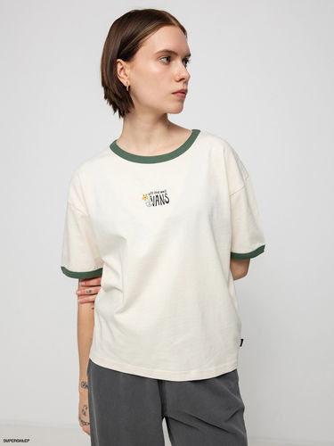Tričko Vans Cotton T-Shirt Béžová | VN0A7RN77VJ1, 0
