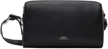 Taška cez rameno A.P.C. Leather Camera Bag Čierna | PUAAT-H61821, 0