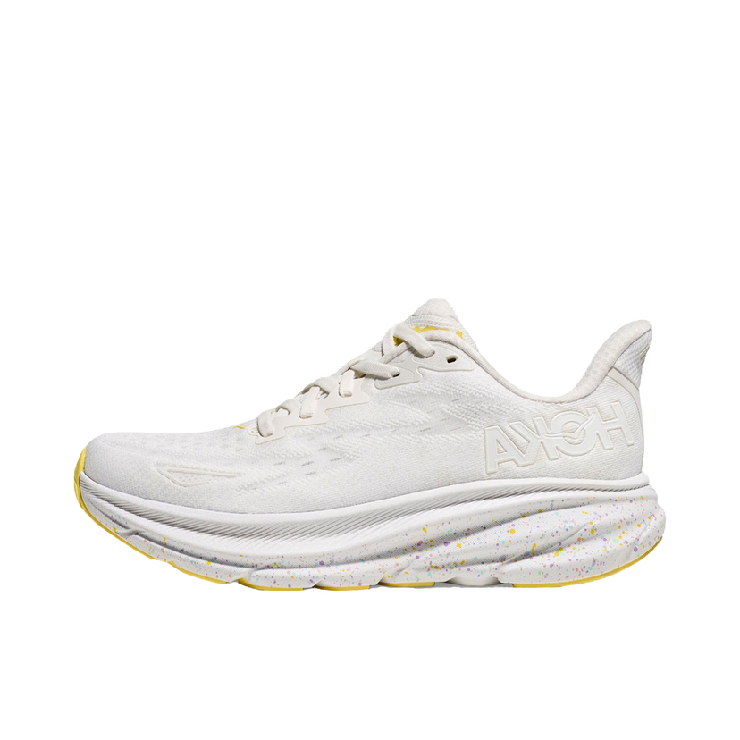 Bežecké topánky Hoka One One Clifton 9 White Lemonade (Women's) Biela | 1127896-WTL