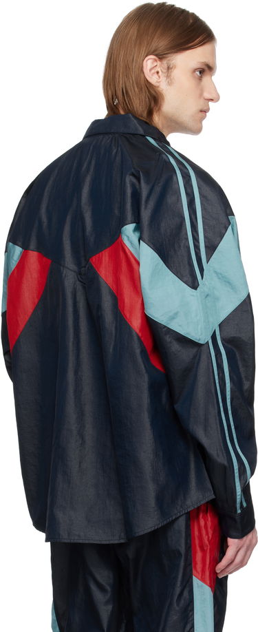 Vetrovka Martine Rose Martine Rose Shirt Track Jacket Navy | 172WP10504, 2