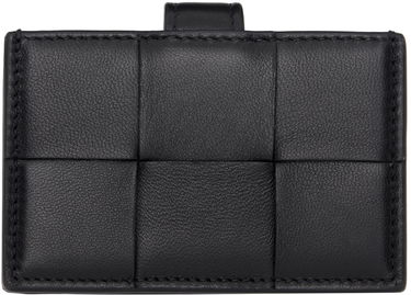 Peňaženka Bottega Veneta Accordion Card Holder Čierna | 785975 VCQC4, 1