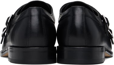 Oblečenie BOSS Flexible Sole Monk Strap Shoes Čierna | 50536161, 1