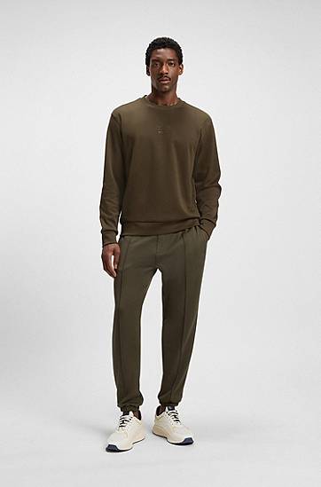 Tepláky BOSS Porsche x BOSS Tracksuit Bottoms with Seam Details Zelené | 50537360, 1