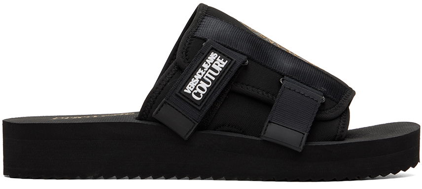 Tenisky a topánky Versace Versace Jeans Couture Ipanema Sandals Čierna | E74YA3S7A EZS636, 0