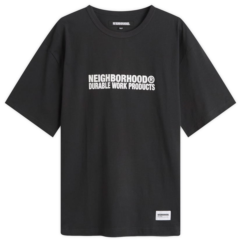 Tričko Neighborhood Sheltech Logo T-Shirt, Size Large Čierna | 251BWNH-CSM02-BLK