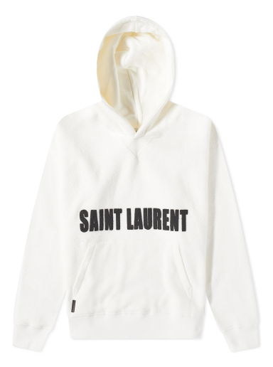 Mikina Saint Laurent Bold Logo Hoody Béžová | 729852Y37GX-9744