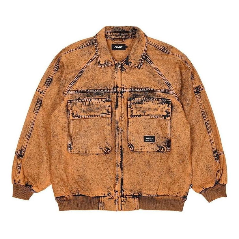 Bunda Palace Acid Workwear Jacket Hnedá | P24JK086