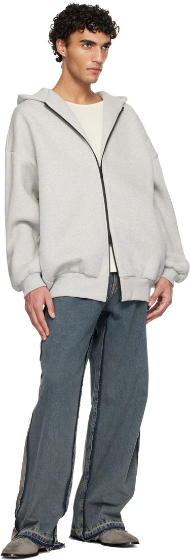 Mikina Fear of God Fear of God Athletics Zip Up Hoodie Šedá | FG25FW12-120FLC-054, 3