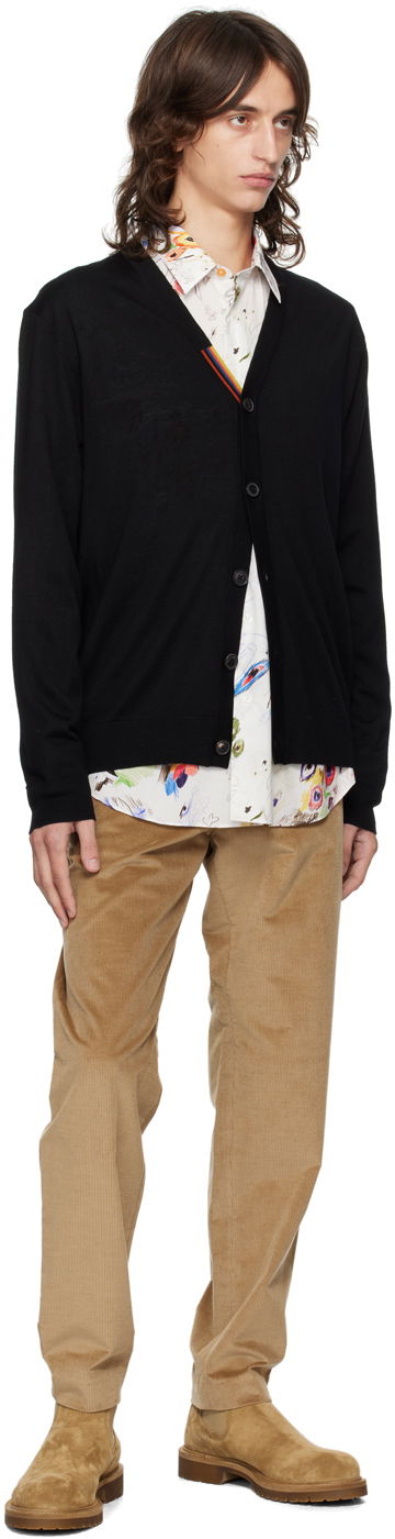 Sveter Paul Smith Paul Smith Striped Cardigan Čierna | M1R-122X-L02094-79, 3