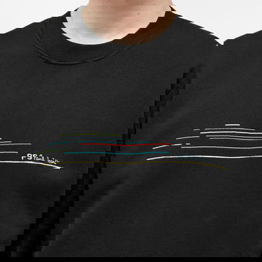 Sveter Paul Smith Paul Smith Embroidered Stripe Crew Sweat Čierna | M2R-027RE-MP4352-79, 5