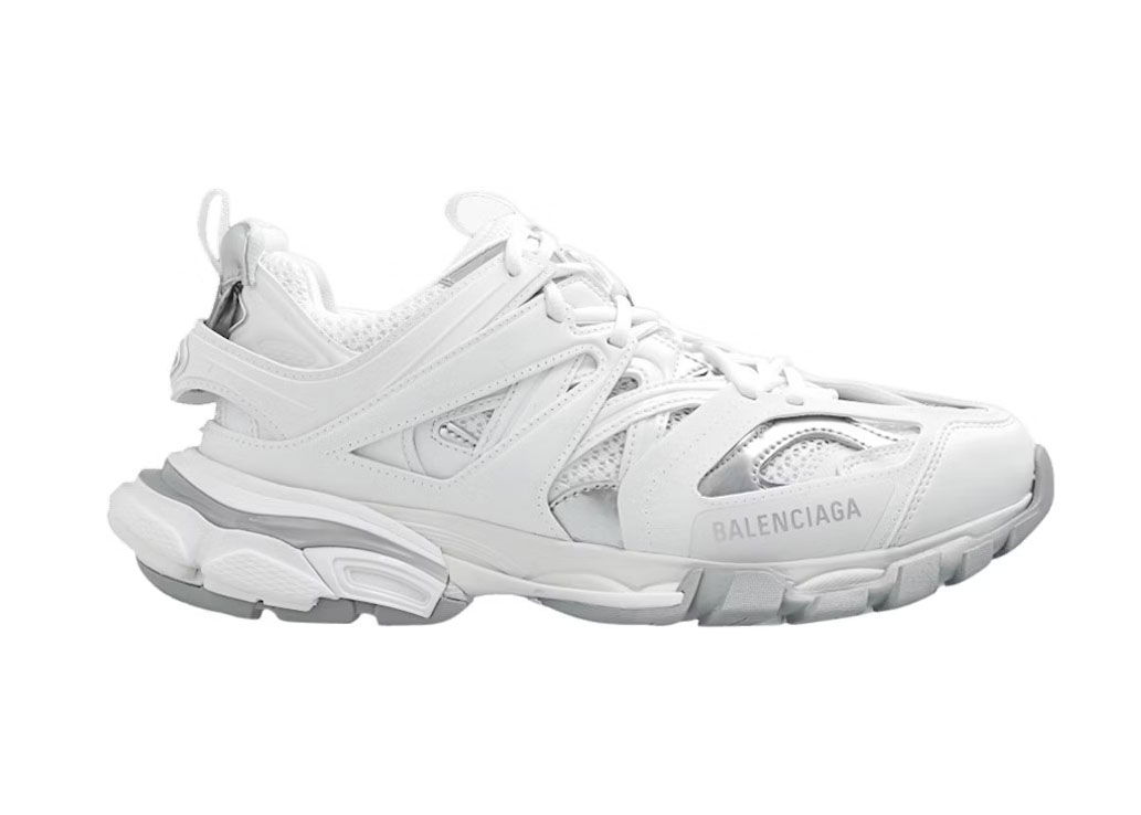 Tenisky a topánky Balenciaga Track White Silver Metallic W Biela | 542436-W2FSC-9081, 0