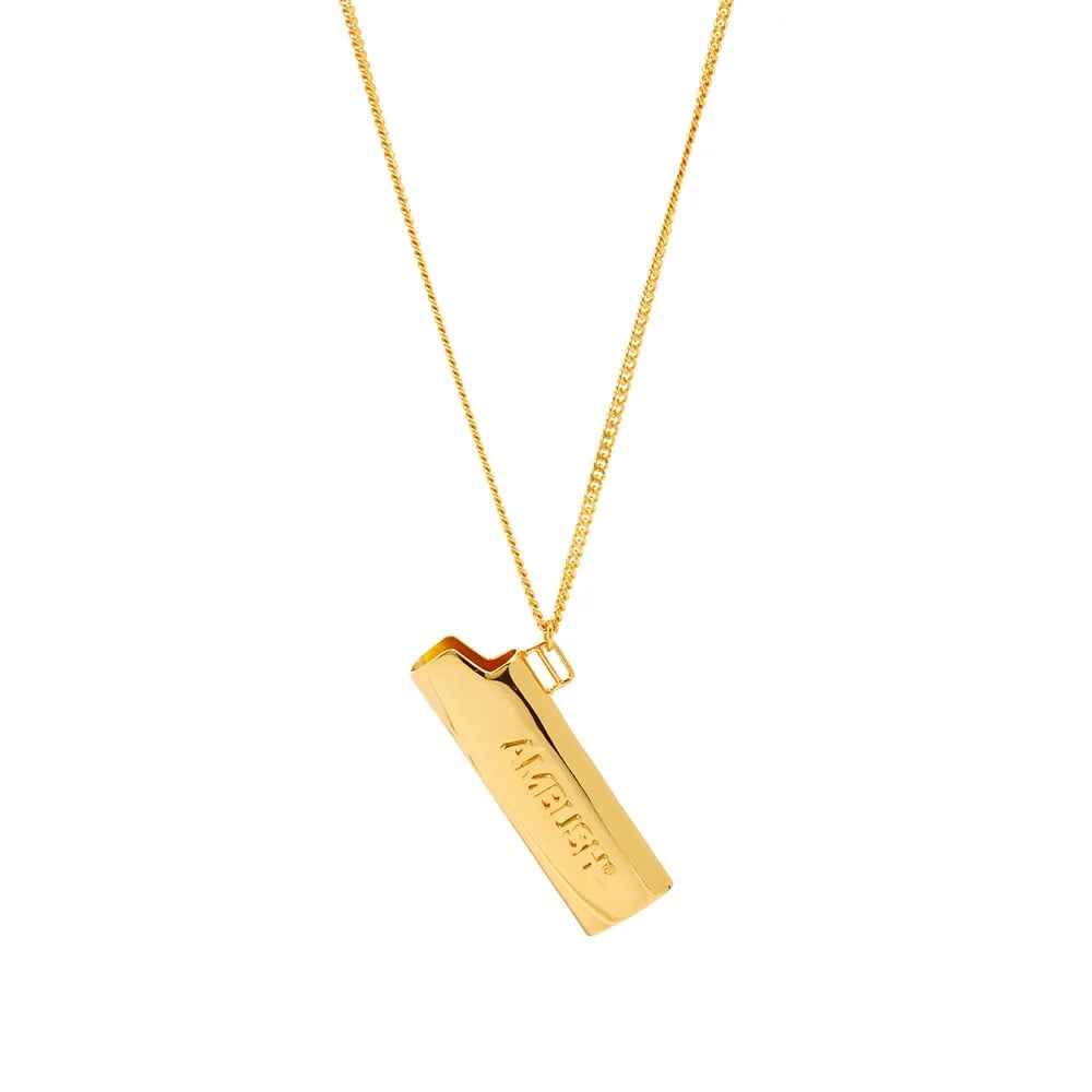 Náhrdelník Ambush Lighter Case Necklace Gold Metalická | BMOB099F22BRA0017600, 0