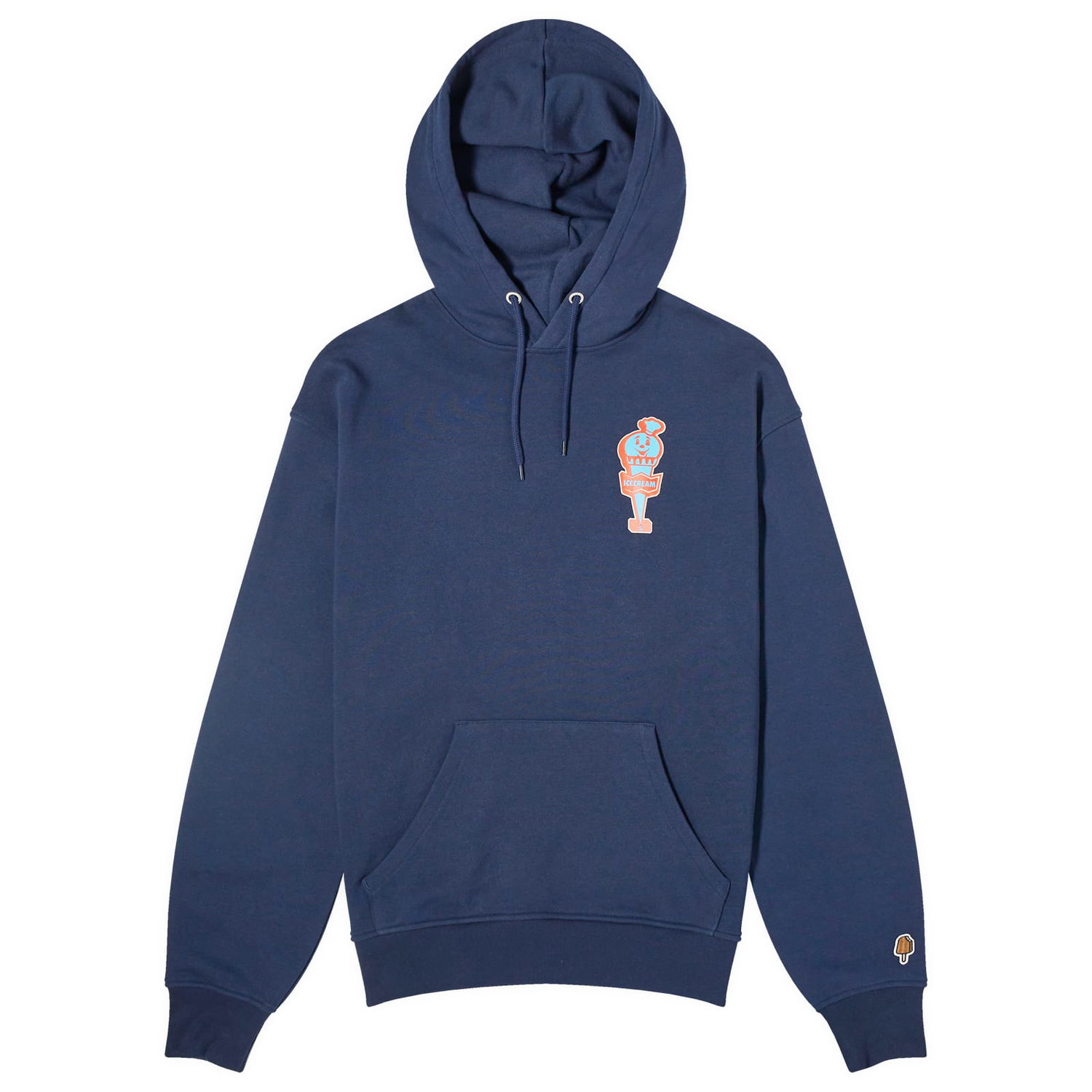 Mikina BBC IceCream ICECREAM We Serve It Best Hoodie, Size Small Navy | IC24230-BL, 1