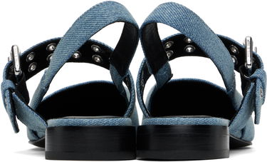 Oblečenie rag & bone rag & bone Astra Slingback Ballerina Flats Modrá | WFF24SF002UB2, 1