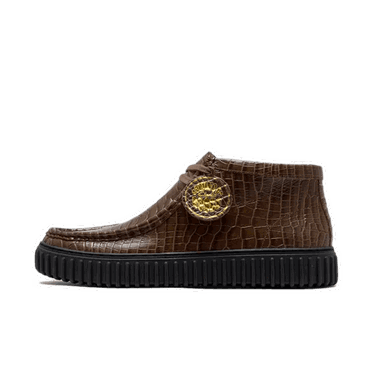 Tenisky a topánky Clarks Martin Rose x Pleasures x CUR Torhill Hi "Brown Croc" Hnedá | 261809727, 0