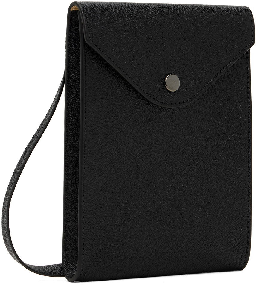 Taška cez rameno LEMAIRE Lemaire Enveloppe Strap Shoulder Bag Čierna | SL0019 LL0035, 1