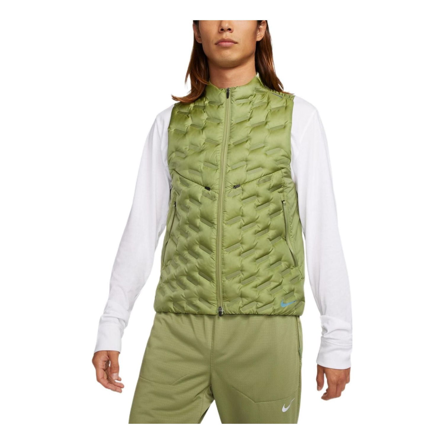 Vesta Nike ADV Repel Down-Fill Running Vest Zelené | DD5696-334, 0