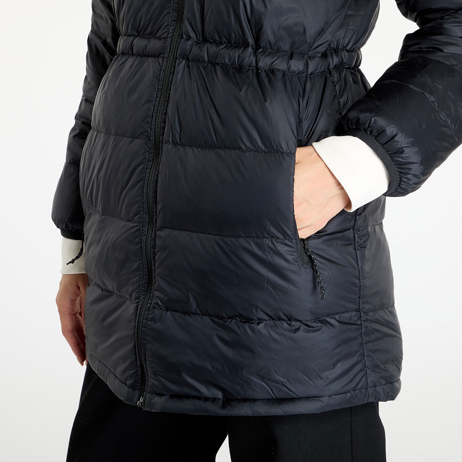 Polly Midi Puffer Black